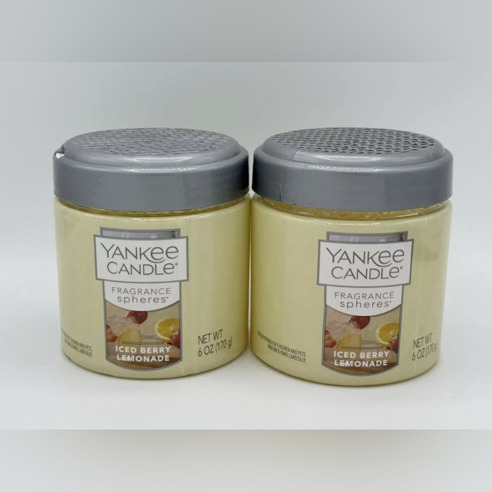 Yankee Candle Fragrance Spheres Iced Berry Lemonade Set of 2